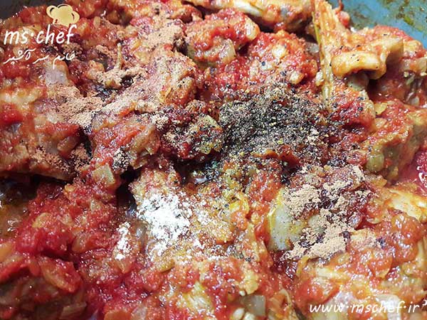 طرز تهیه قیمه نثار قزوین مرحله به مرحله - خانم سرآشپز - mschef
