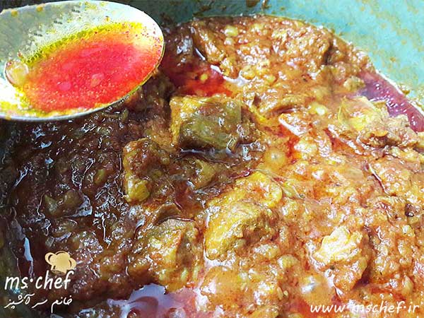 طرز تهیه قیمه نثار قزوین مرحله به مرحله - خانم سرآشپز - mschef