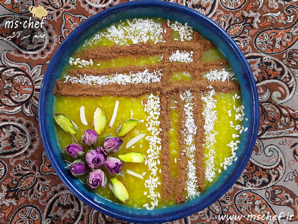 shole-zard-mschef-01 طرز تهيه شله زرد - خانم سرآشپز - mschef