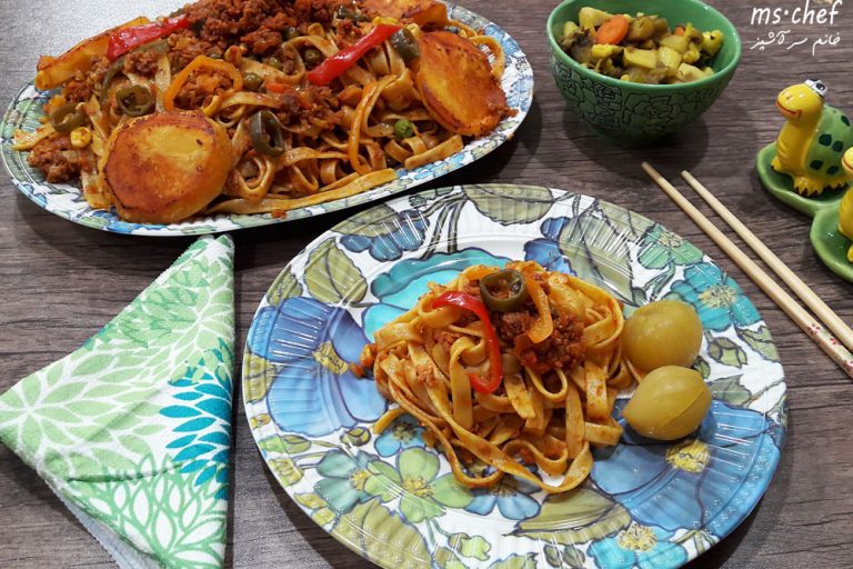 طرز تهیه ماکارونی - makaroni - خانم سرآشپز - mschef