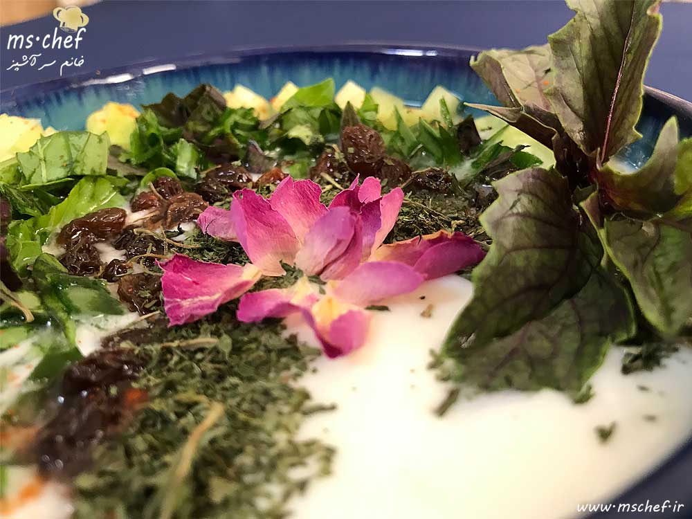 طرز تهیه آب دوغ خیار - ab doogh khiar - خانم سرآشپز - mschef