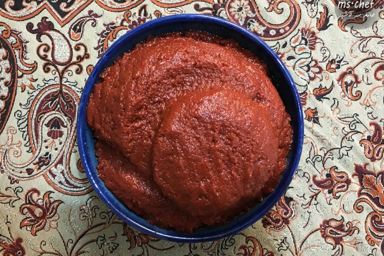 طرز تهیه رب گوجه فرنگی - rob gojeh farangi - خانم سرآشپز - mschef