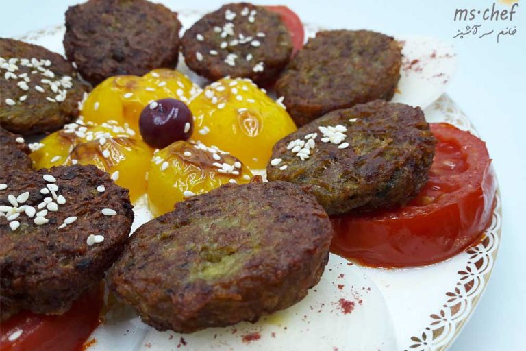 طرز تهیه کتلت گوشت با سیب زمینی - kotlet goosht - خانم سرآشپز - mschef