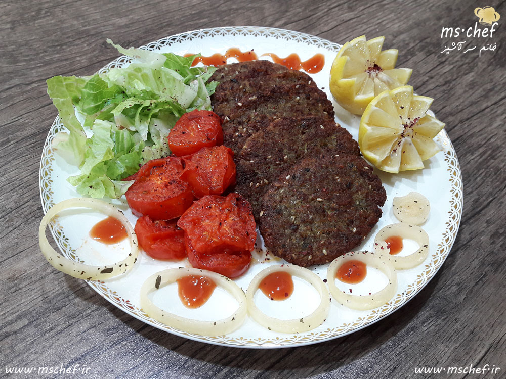 طرز تهیه کتلت گوشت با سیب زمینی - kotlet goosht - خانم سرآشپز - mschef