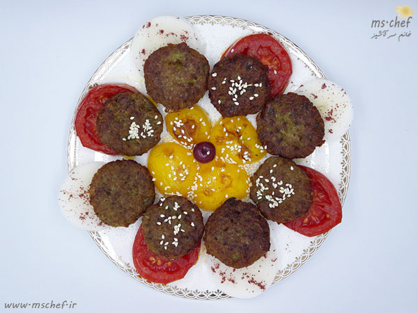 طرز تهیه کتلت گوشت با سیب زمینی - kotlet goosht - خانم سرآشپز - mschef
