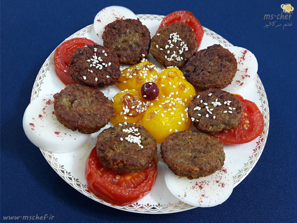 طرز تهیه کتلت گوشت با سیب زمینی - kotlet goosht - خانم سرآشپز - mschef