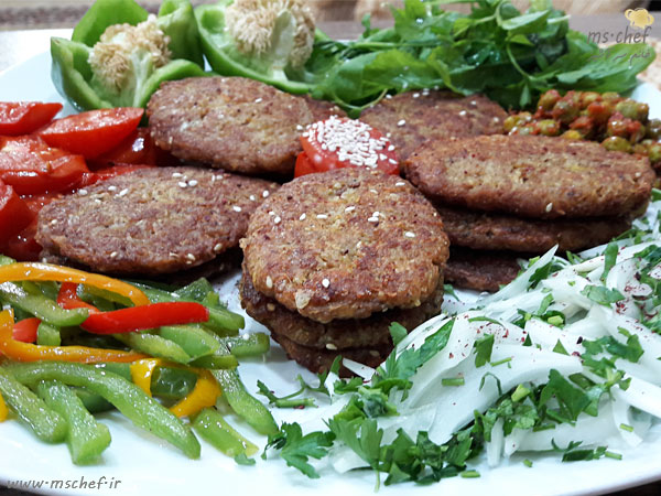 طرز تهیه کتلت گوشت با سیب زمینی - kotlet goosht - خانم سرآشپز - mschef