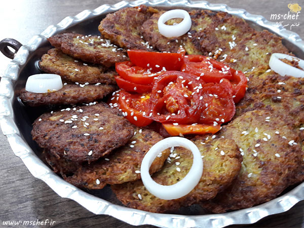طرز تهیه کتلت گوشت با سیب زمینی - kotlet goosht - خانم سرآشپز - mschef