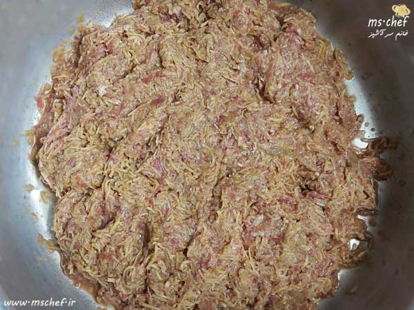 طرز تهیه کتلت گوشت با سیب زمینی - kotlet goosht - خانم سرآشپز - mschef
