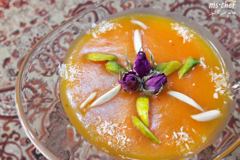 دسر کدو حلوایی - deser kadoo halvayi - خانم سرآشپز - mschef