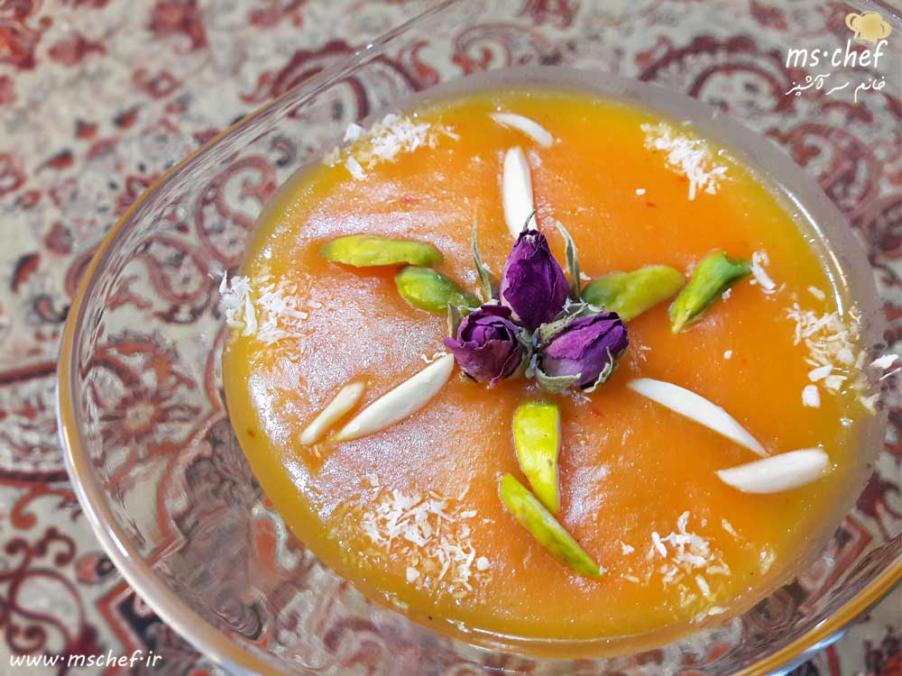 deser-kadoo-halvayi-mschef-01 دسر کدو حلوایی - deser kadoo halvayi - خانم سرآشپز - mschef